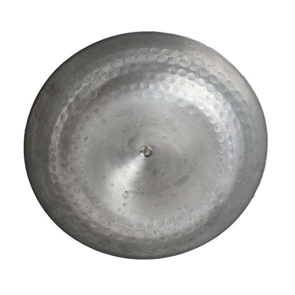 Vintage MCM Hammered Aluminum Apple Ice Bucket Retro 1960s Barware - Picture 3 of 7